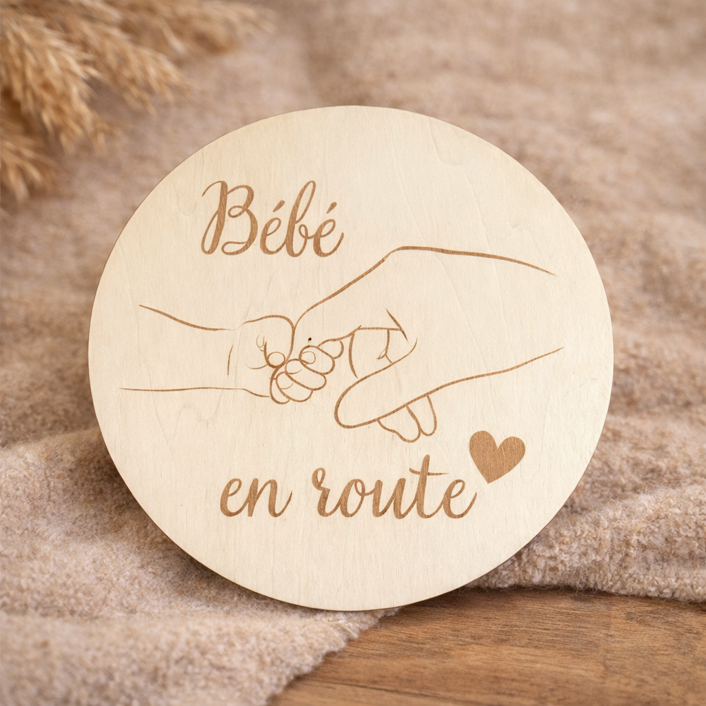 Carte bébé en route